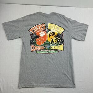 Bowl Game Ncaa 8 Tiger Clemson Buffaloes Colorado Shirt Sport Grey